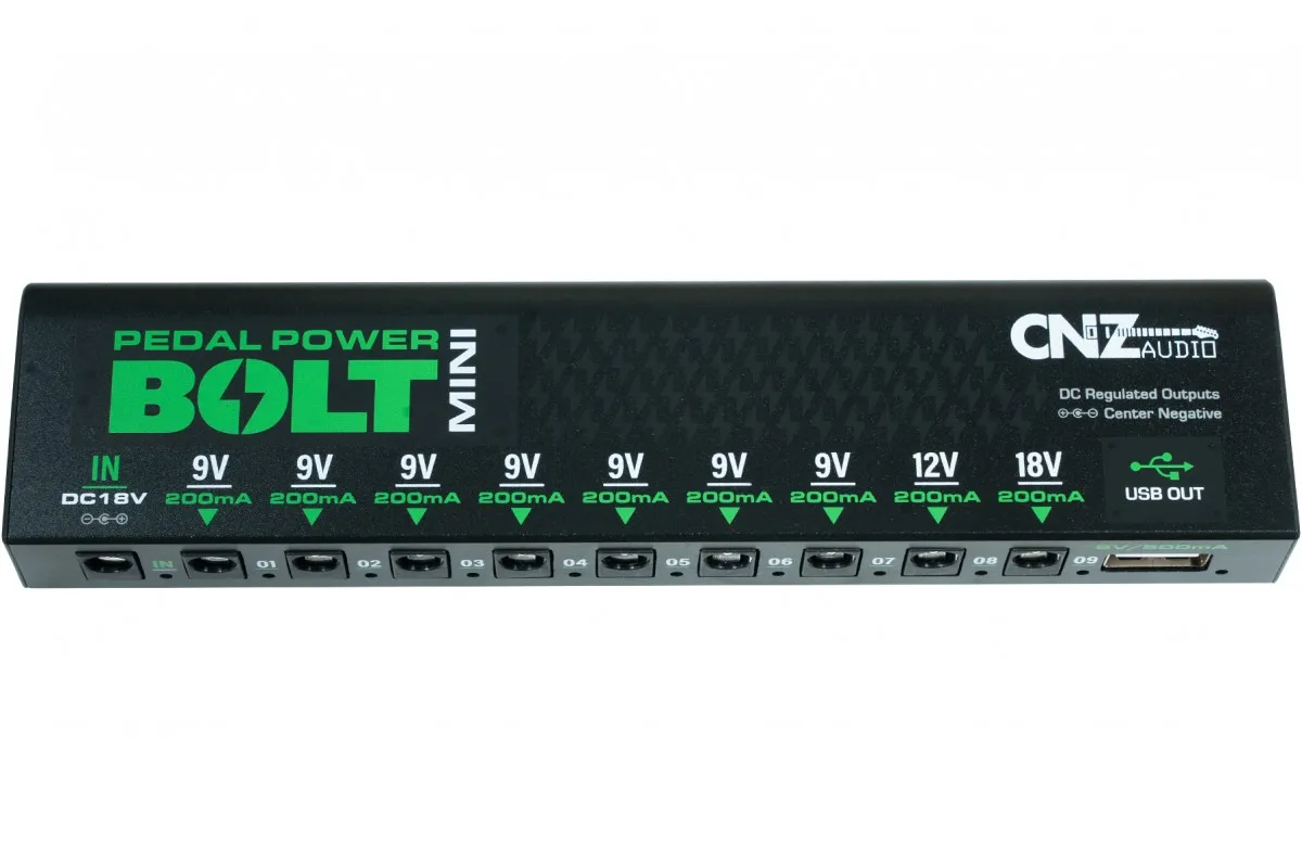 CNZ Audio PSM-9 Bolt Mini - Pedal Power Supply