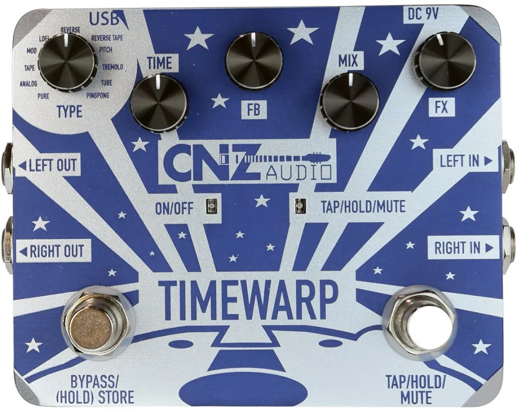 CNZ Audio STW-50 Time Warp - Digital Delay