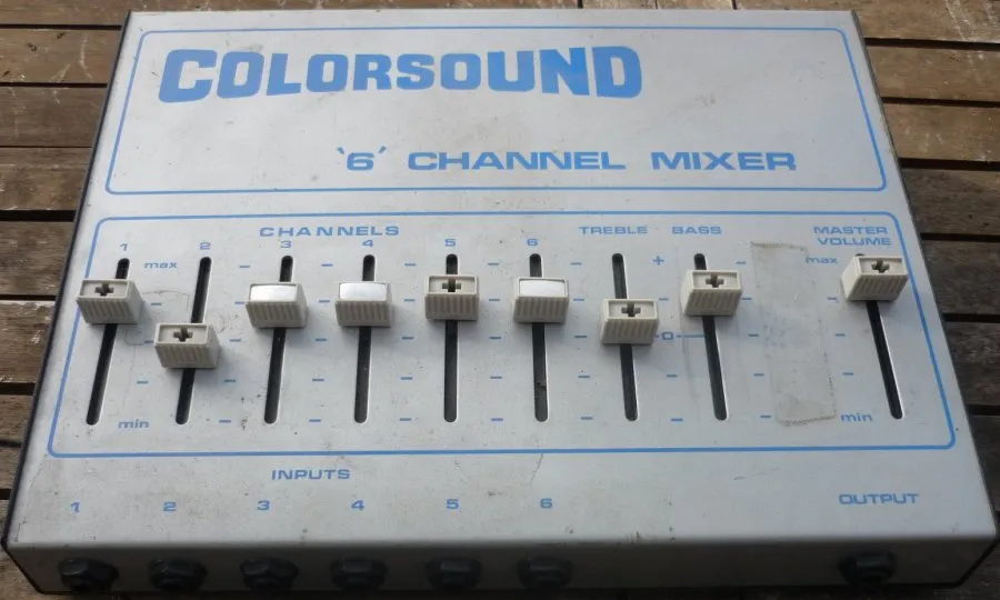 Colorsound 6 Channel Mixer