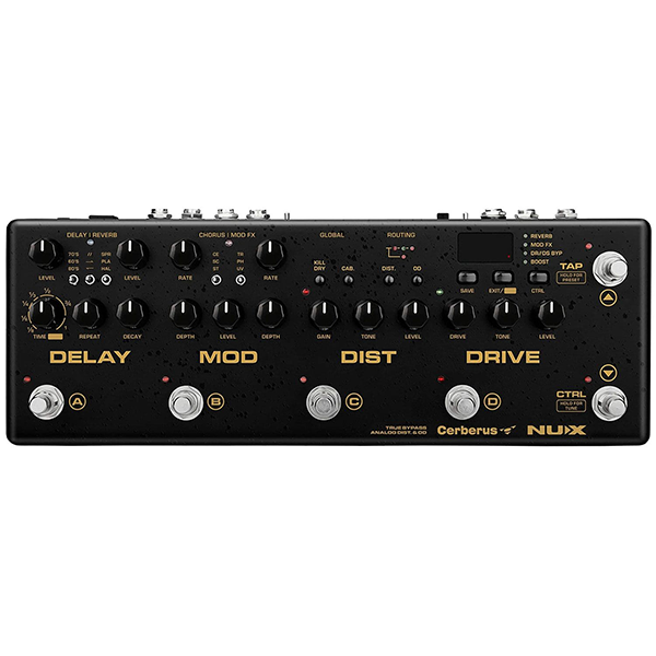 Nux NME-3 Cerberus Integrated Effects and Controller Pedal