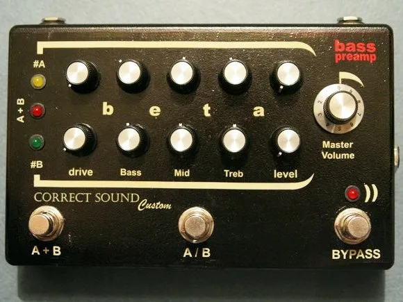 Correct Sound BETA Bass Preamp