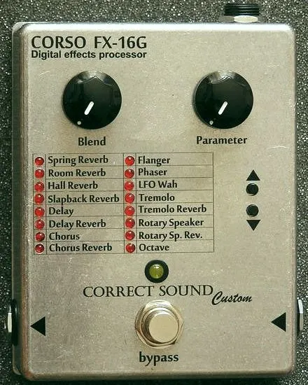Correct Sound Corso FX16G - Digital Effects Processor