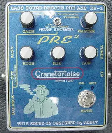 Cranetortoise BP-1 Bass Sound Rescue Preamp