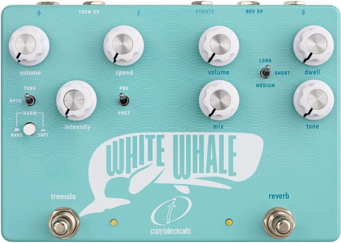 Crazy Tube Circuits White Whale v2 - Reverb & Tremolo
