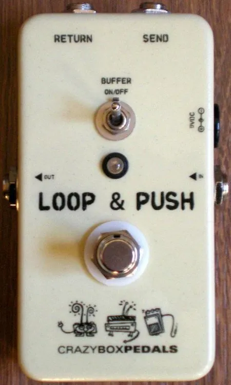 Crazybox Pedals Loop & Push