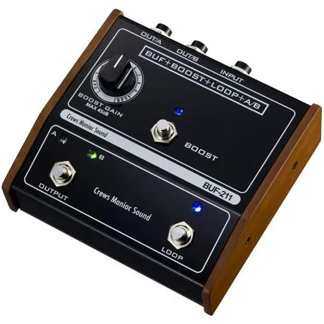 Crews Maniac Sound BUF-211 Buf + Boost + Loop + A/B