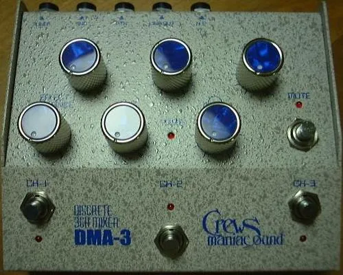 Crews Maniac Sound DMA-3 3 Channel Mixer