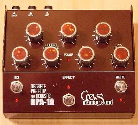 Crews Maniac Sound DPA-1A Discrete Pre Amp For Acoustic