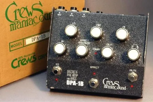 Crews Maniac Sound DPA-1B Discrete Pre Amp For Bass