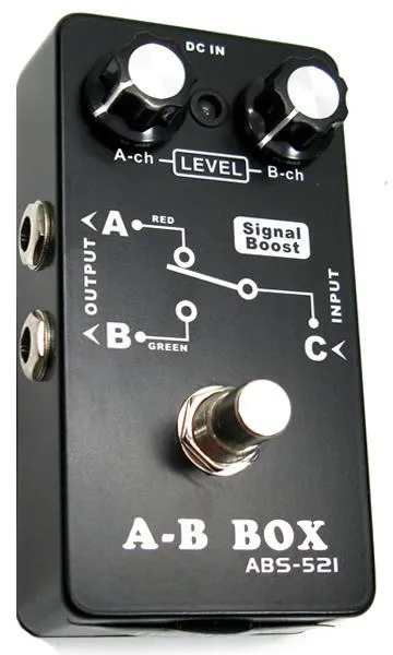 Crossfire ABS-521 A-B Box (output select) with Signal Boost