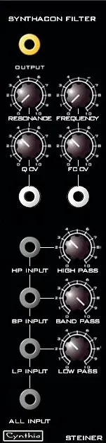 Cynthia Modcan Steiner Synthacon Filter