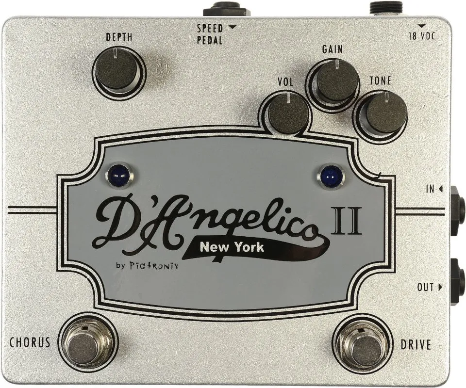 D'Angelico (by Pigtronix) Pedal II - Chorus / Drive