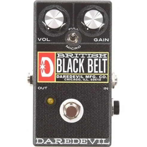 Daredevil Pedals British Black Belt