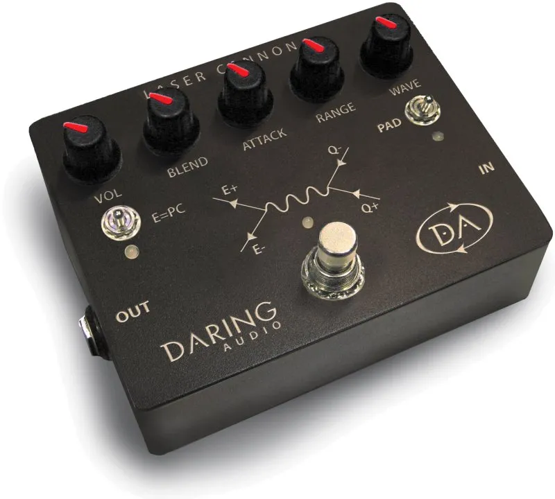 Daring Audio Laser Cannon - Bass Distortion and Fuzz with Blend