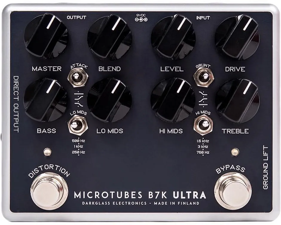 Darkglass Electronics B7K Ultra v2 w/ Aux In Bass Preamp Pedal