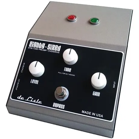 de Lisle Eighty-Sixed - EF86 Tube Preamp / Overdrive