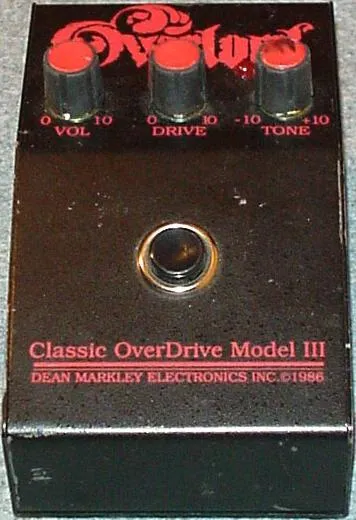 Dean Markley Overlord Classic Overdrive III