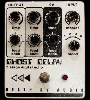 Death By Audio Ghost Delay - 3 Stage Digital Echo