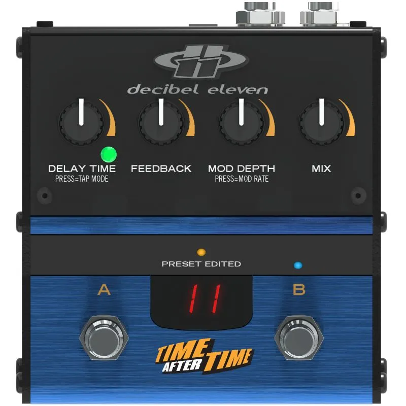 Decibel Eleven Time After Time - Analog Delay with Digital Control