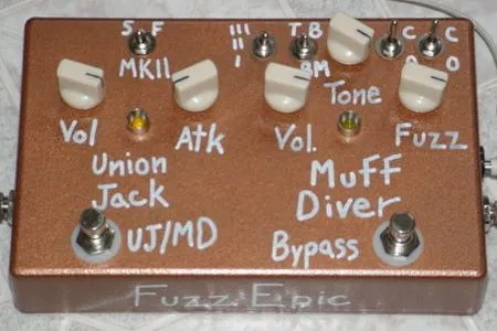 Dice Works Fuzz Epic - Union Jack / Muff Diver