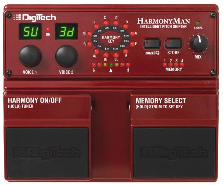 DigiTech HM2 Harmony Man - Intelligent Pitch Shifter