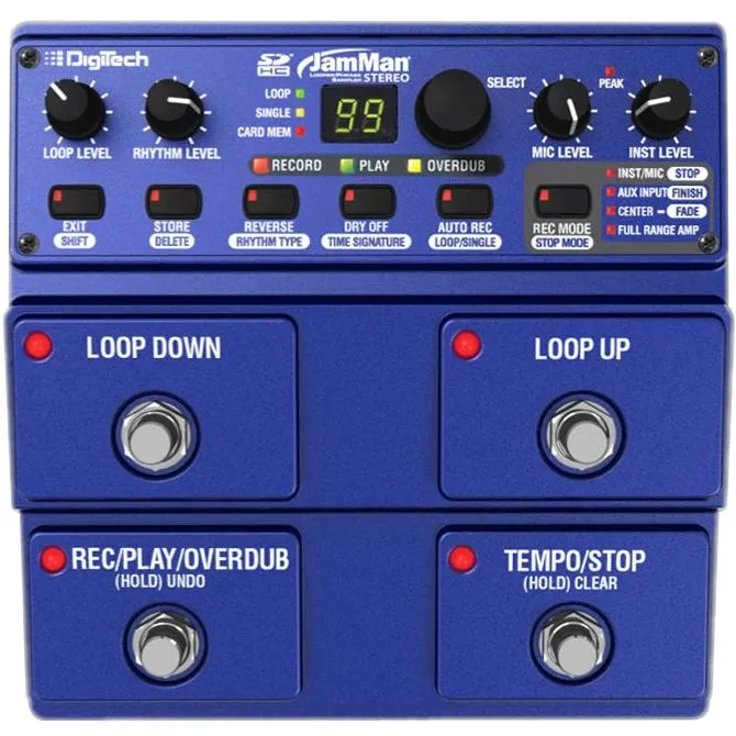 DigiTech JamMan Stereo - Looper/Phrase Sampler