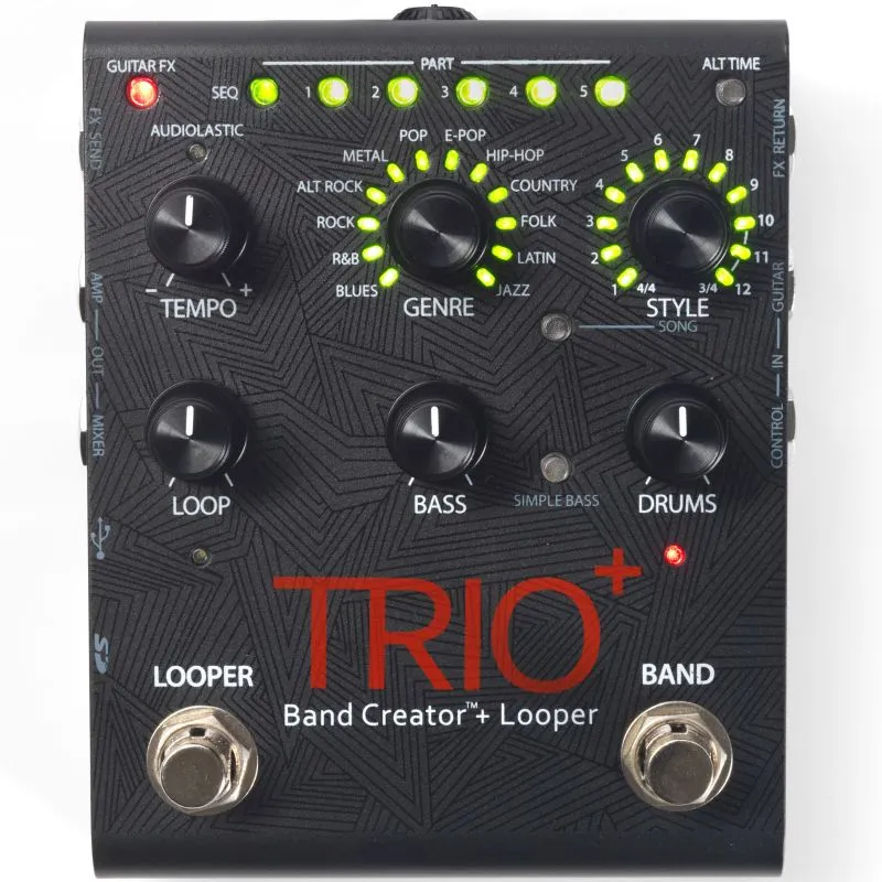 DigiTech TRIO+ - Band Creator + Looper