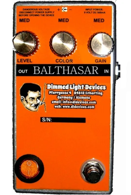 Dimmed Light Devices Balthasar - High Voltage Real Tube Overdrive