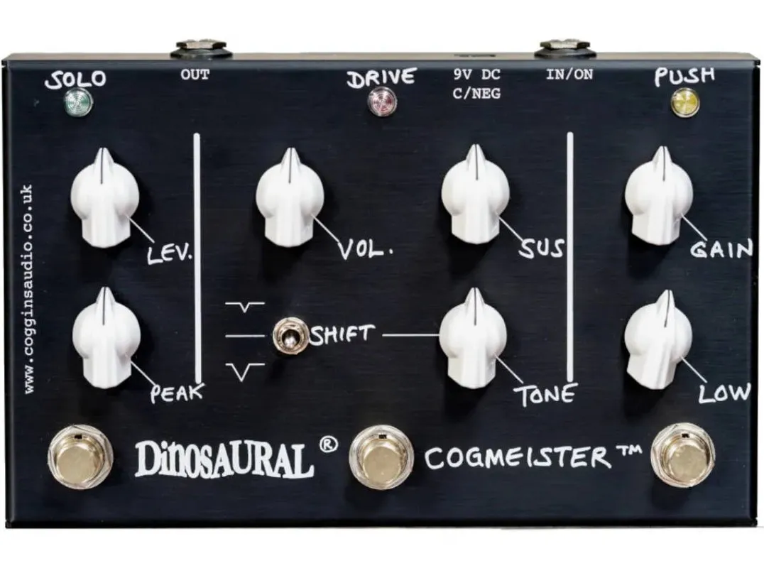 Dinosaural Cogmeister - 3-in-1 Vintage Overdrive and Boost