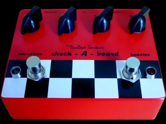 DooDad Guitars Check-a-Board Red Overdrive