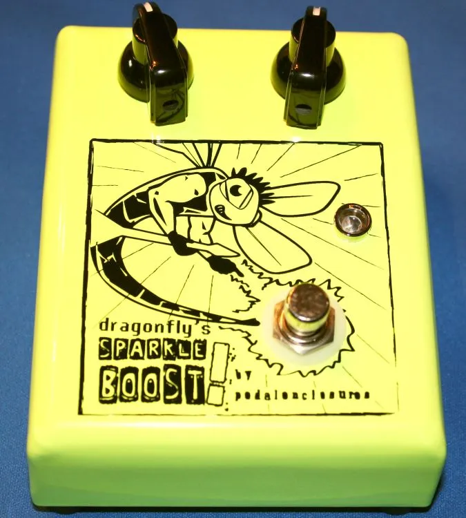 Pedal Enclosures Dragonfly's Sparkle Boost