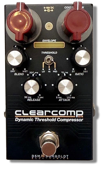 DSM & Humboldt Electronics ClearComp 1078 Compressor Guitar Effect Ped