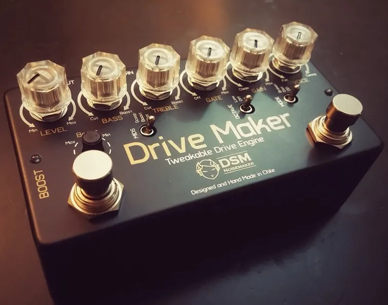 DSM & Humboldt Silver Linings Drive / Preamp Engine Guitar Effects Ped