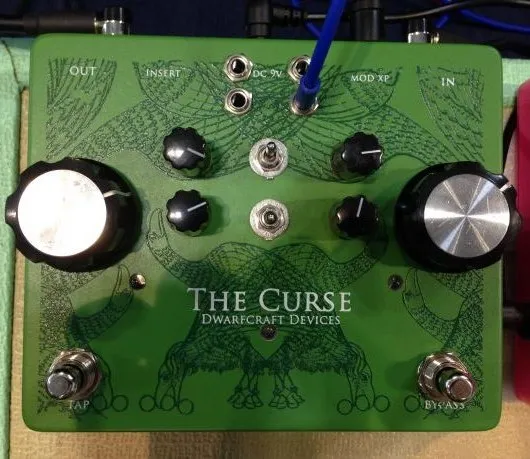 Dwarfcraft Devices The Curse - Tap Tempo Delay with CV