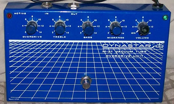 Dynastar M-31 Vacuum Tube Overdrive