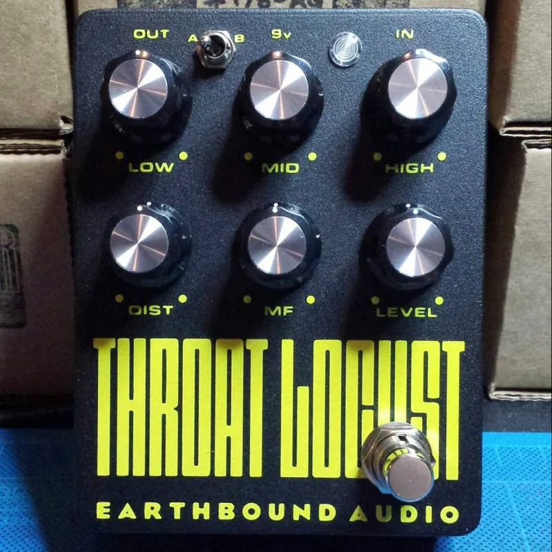 Earthbound Audio Effects Throat Locust - HM-2 Metal Distortion