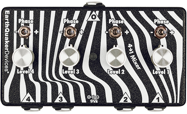 EarthQuaker Devices Four to One Mixer Pedal