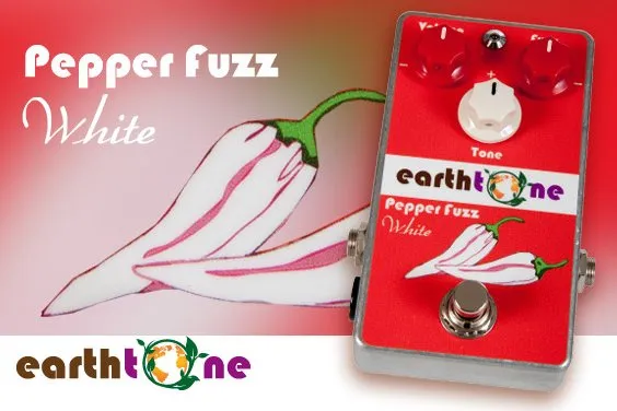 EarthTone Pepper Fuzz White