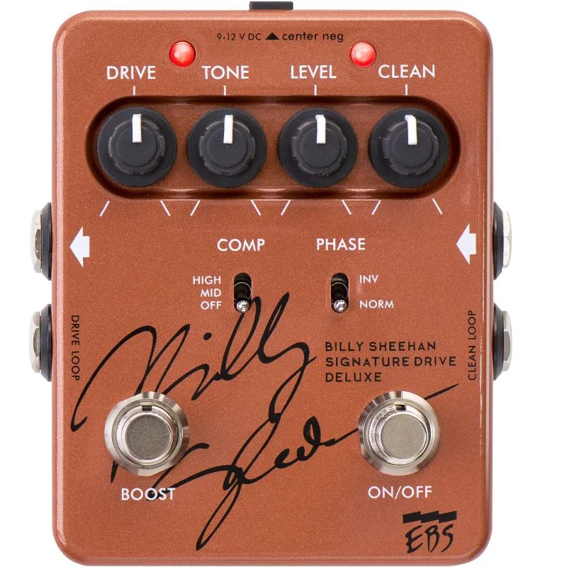 EBS Billy Sheehan Signature Drive Deluxe