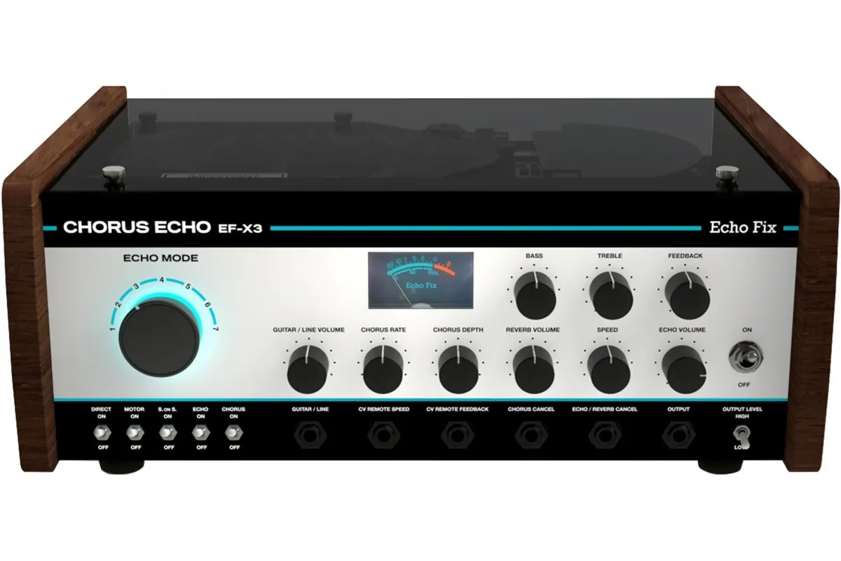 Echo Fix EF-X3 Chorus Echo with BBD Analog Chorus & Spring Reverb