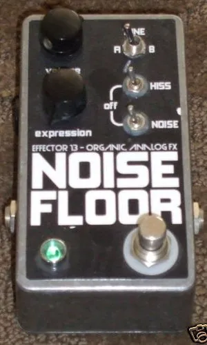 Effector 13 Noise Floor