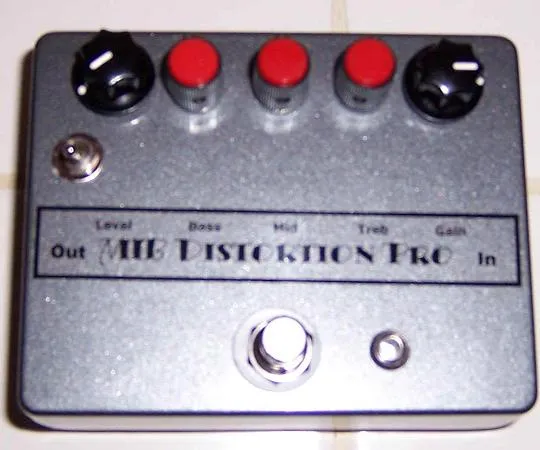 Effects Pedal Boutique MIB Distortion Pro