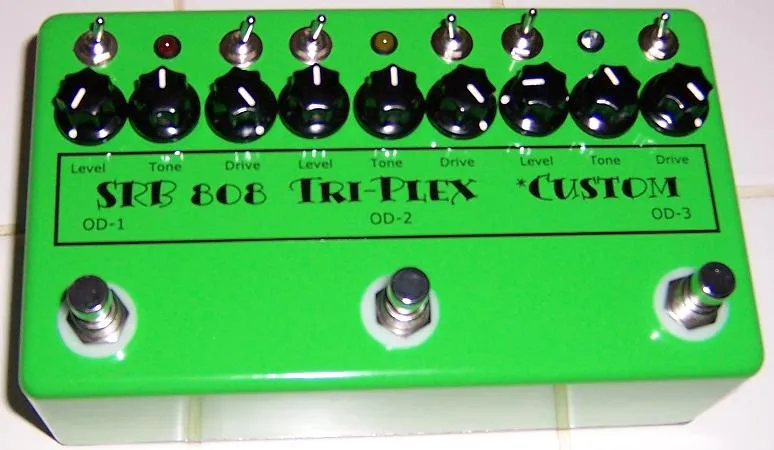 Effects Pedal Boutique SRB-808 Plus Tri-Plex