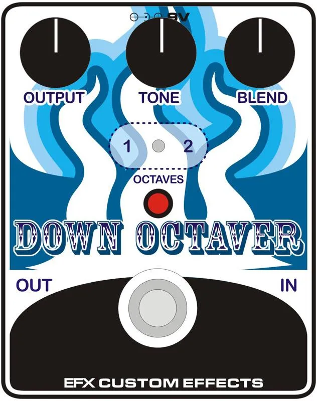 EFX Custom Effects Down Octaver