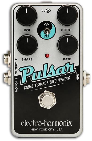 Electro-Harmonix Nano Pulsar Stereo Tremolo Pedal