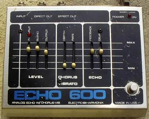 Electro-Harmonix Slap-Back Echo Analog Delay Pedal