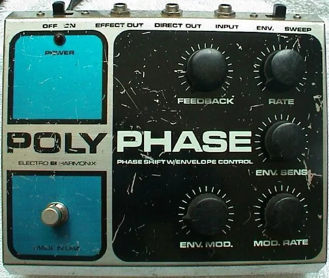 Electro-Harmonix Poly Phase - Phase Shift with Envelope Control