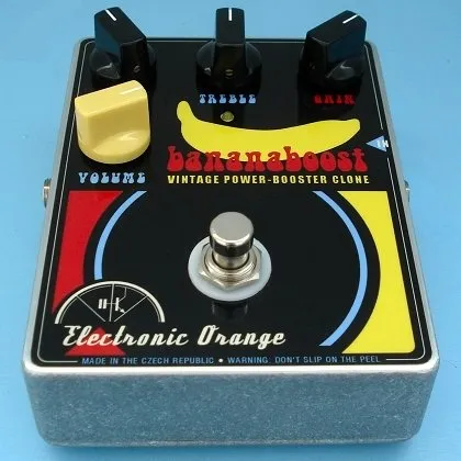 Electronic Orange Banana Boost - Vintage Power-Booster Clone