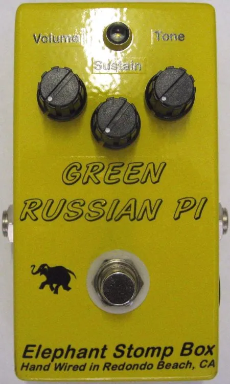 Elephant Stomp Boxes Green Russian Pi