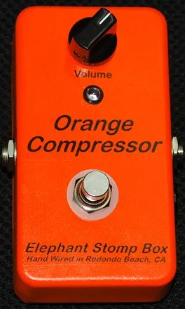 Elephant Stomp Boxes Orange Compressor